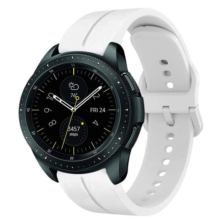 For Samsung Galaxy Watch 42mm 20mm Loop Silicone Watch Band