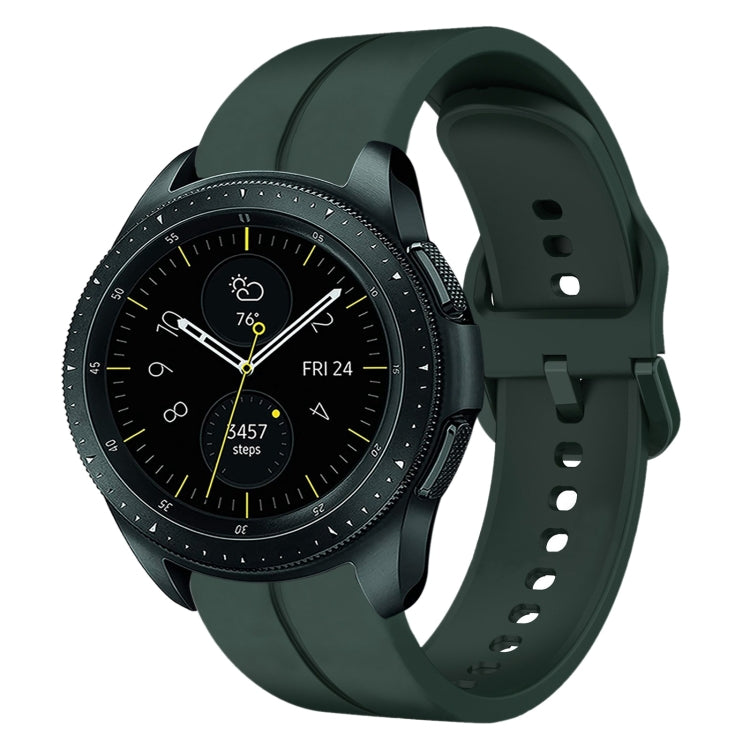 For Samsung Galaxy Watch 42mm 20mm Loop Silicone Watch Band