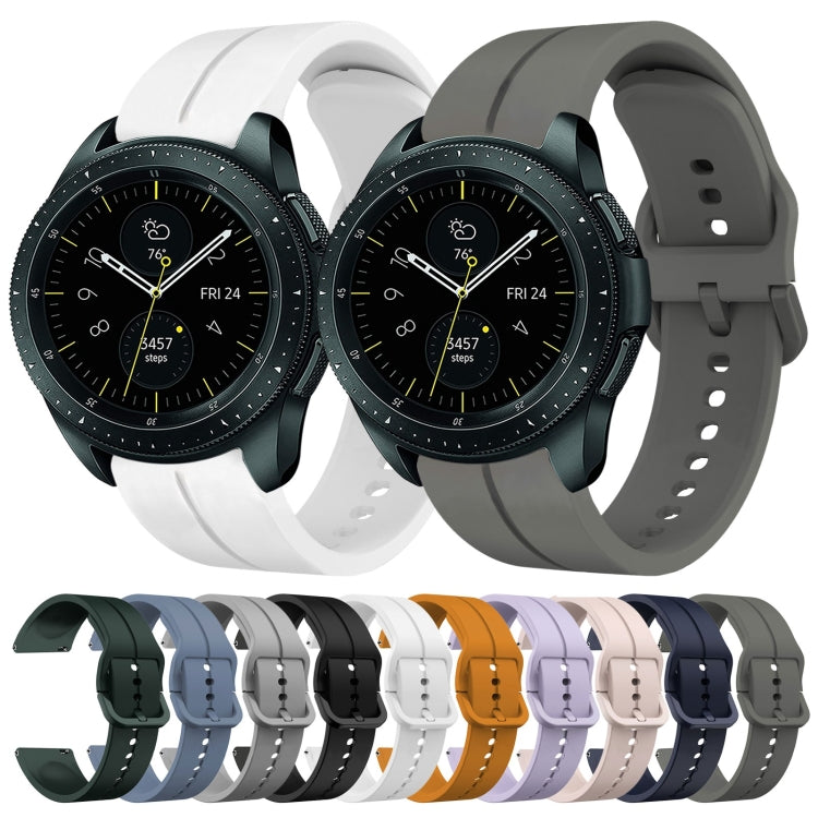 For Samsung Galaxy Watch 42mm 20mm Loop Silicone Watch Band