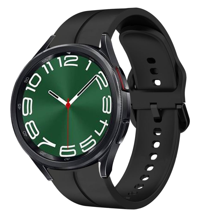 For Samsung Galaxy Watch 6 Classic 47mm 20mm Loop Silicone Watch Band