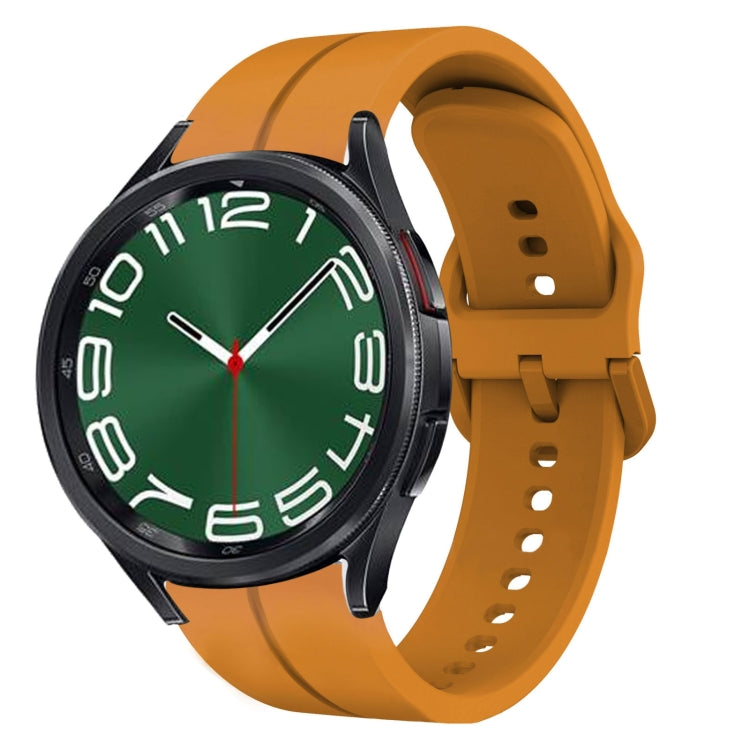 For Samsung Galaxy Watch 6 Classic 43mm 20mm Loop Silicone Watch Band