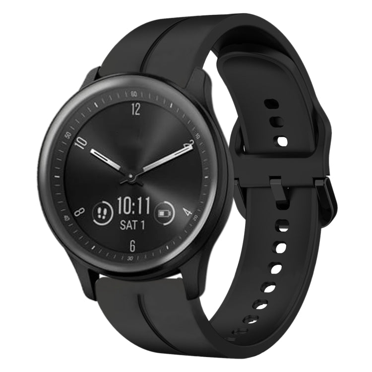 For Garmin Vivomove Sport 20mm Loop Silicone Watch Band