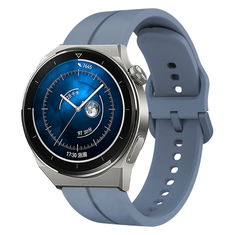 For Huawei Watch GT3 Pro 43mm 20mm Loop Silicone Watch Band