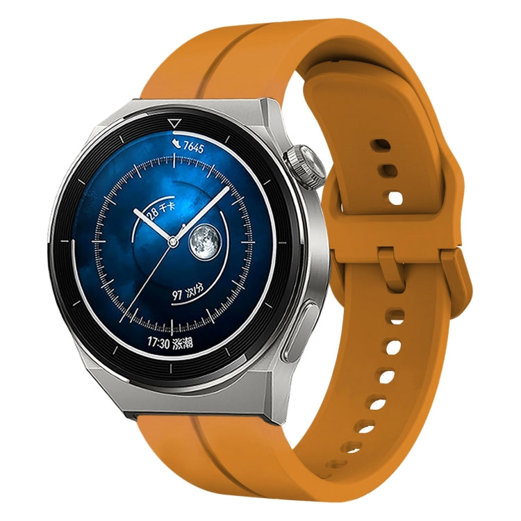 For Huawei Watch GT3 Pro 43mm 20mm Loop Silicone Watch Band