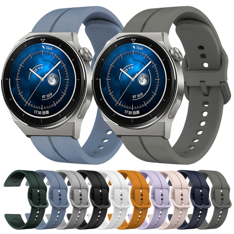 For Huawei Watch GT3 Pro 43mm 20mm Loop Silicone Watch Band