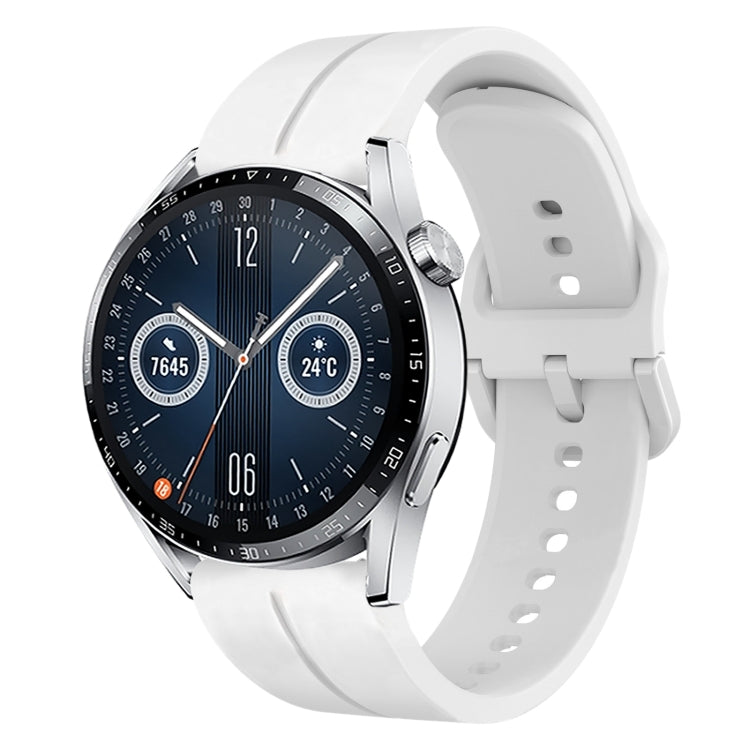 For Huawei Watch GT3 42mm 20mm Loop Silicone Watch Band