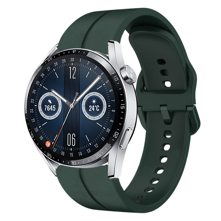 For Huawei Watch GT3 42mm 20mm Loop Silicone Watch Band