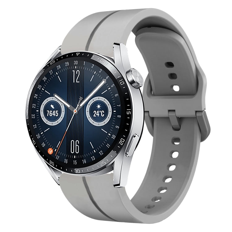 For Huawei Watch GT3 42mm 20mm Loop Silicone Watch Band