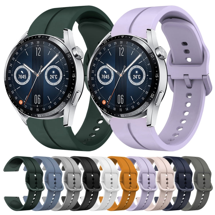 For Huawei Watch GT3 42mm 20mm Loop Silicone Watch Band