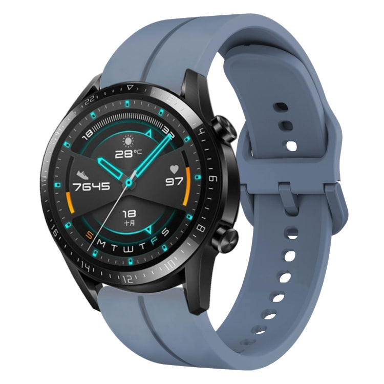 For Huawei Watch GT2 42mm 20mm Loop Silicone Watch Band