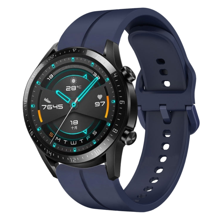 For Huawei Watch GT2 42mm 20mm Loop Silicone Watch Band