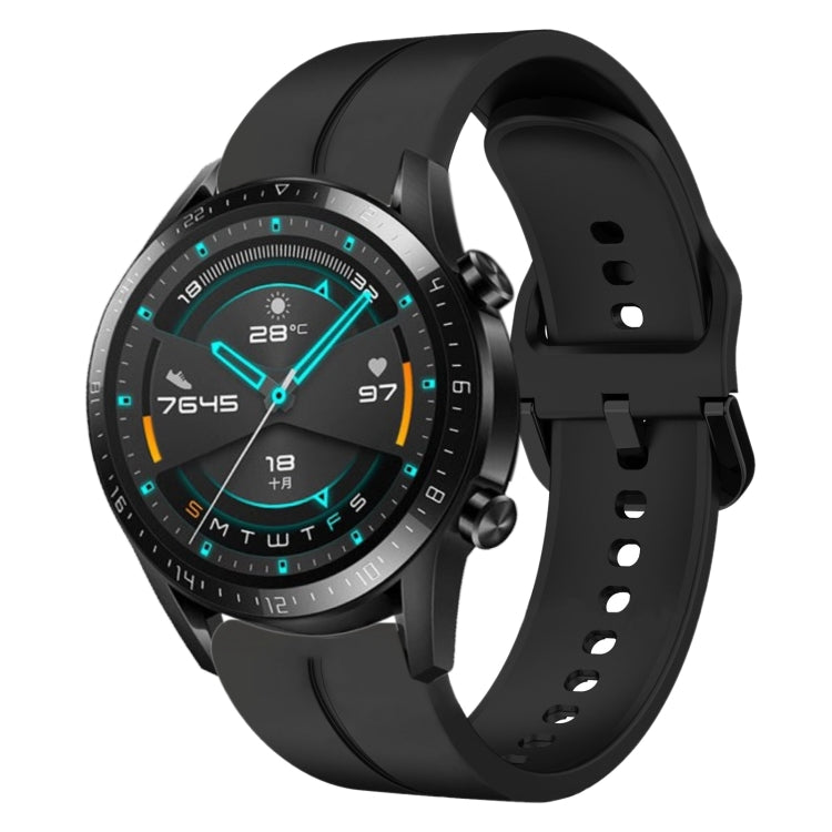 For Huawei Watch GT2 42mm 20mm Loop Silicone Watch Band