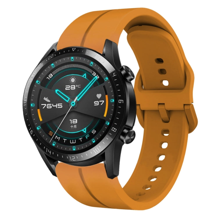 For Huawei Watch GT2 42mm 20mm Loop Silicone Watch Band