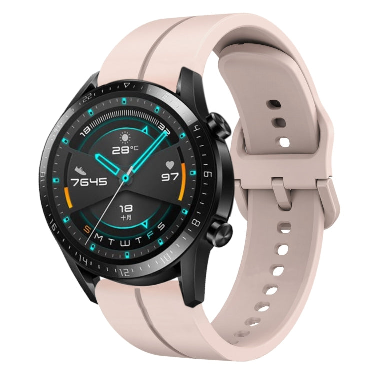 For Huawei Watch GT2 42mm 20mm Loop Silicone Watch Band