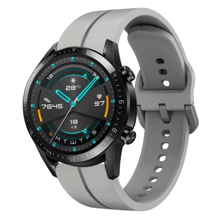 For Huawei Watch GT2 42mm 20mm Loop Silicone Watch Band