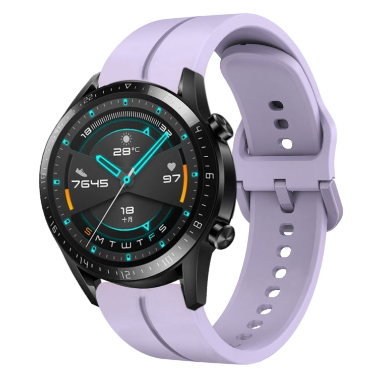 For Huawei Watch GT2 42mm 20mm Loop Silicone Watch Band