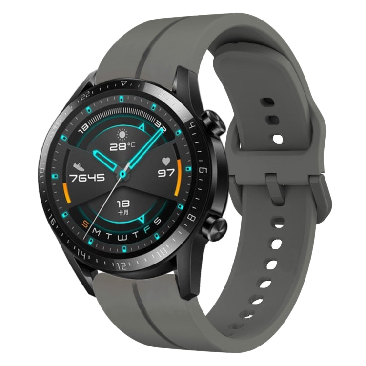 For Huawei Watch GT2 42mm 20mm Loop Silicone Watch Band