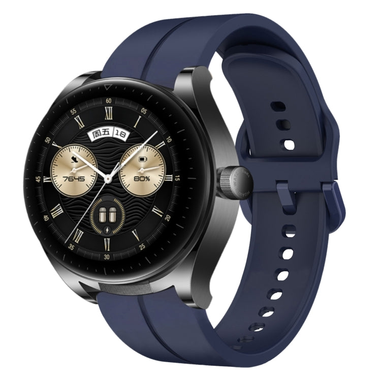 For Huawei Watch Buds 22mm Loop Silicone Watch Band