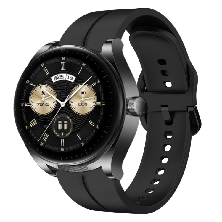For Huawei Watch Buds 22mm Loop Silicone Watch Band