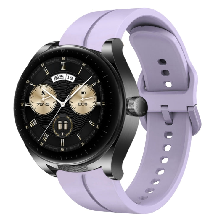 For Huawei Watch Buds 22mm Loop Silicone Watch Band