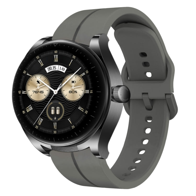 For Huawei Watch Buds 22mm Loop Silicone Watch Band