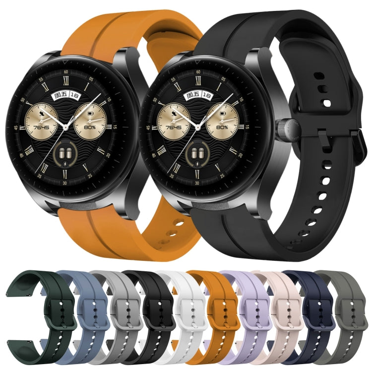 For Huawei Watch Buds 22mm Loop Silicone Watch Band
