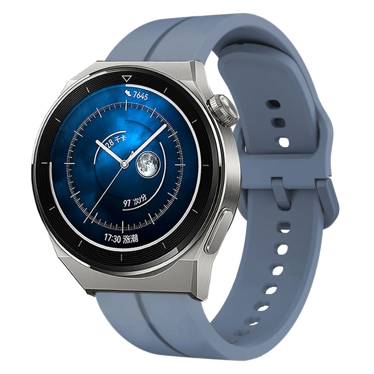 For Huawei Watch GT3 Pro 46mm 22mm Loop Silicone Watch Band