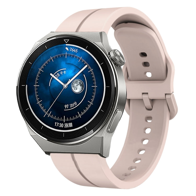 For Huawei Watch GT3 Pro 46mm 22mm Loop Silicone Watch Band