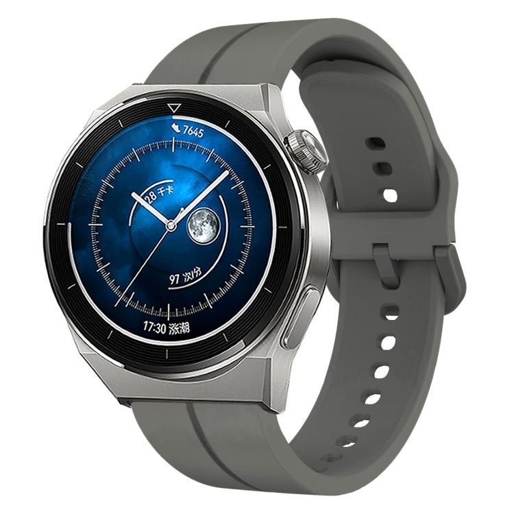 For Huawei Watch GT3 Pro 46mm 22mm Loop Silicone Watch Band