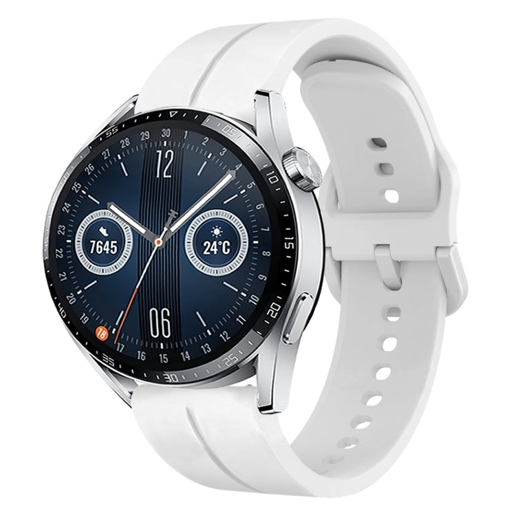 For Huawei Watch GT3 46mm 22mm Loop Silicone Watch Band