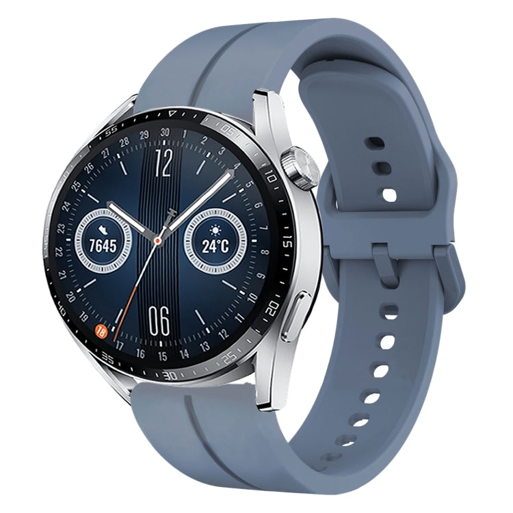 For Huawei Watch GT3 46mm 22mm Loop Silicone Watch Band