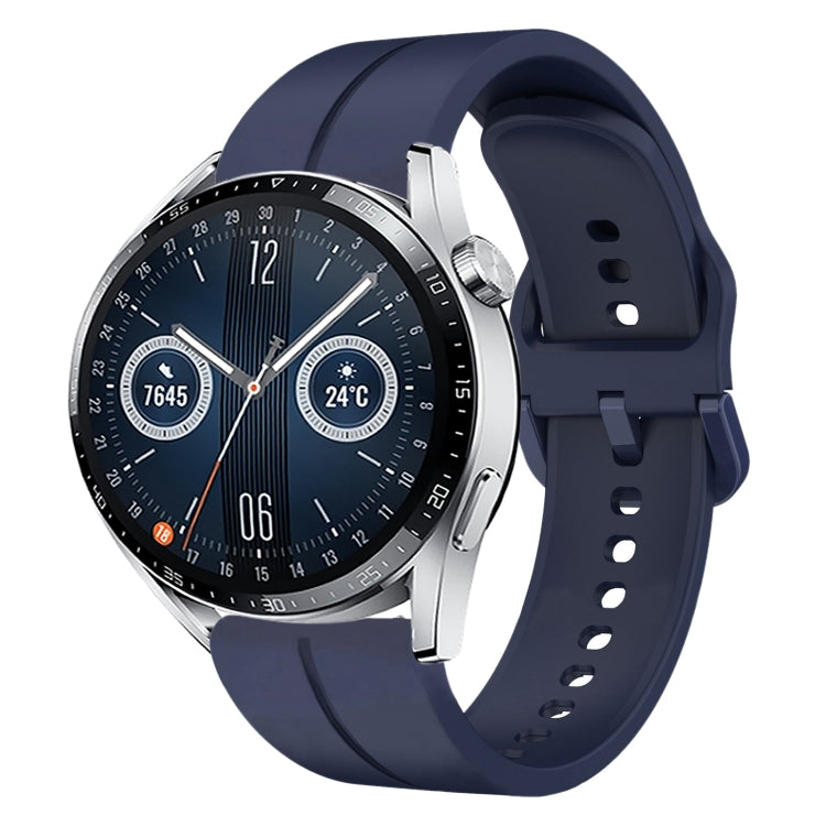 For Huawei Watch GT3 46mm 22mm Loop Silicone Watch Band