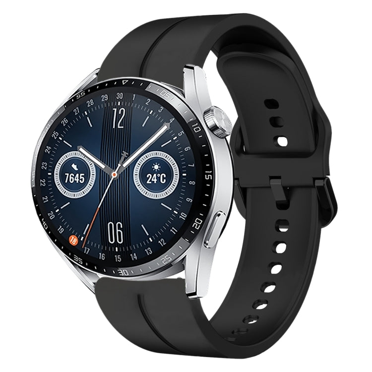 For Huawei Watch GT3 46mm 22mm Loop Silicone Watch Band