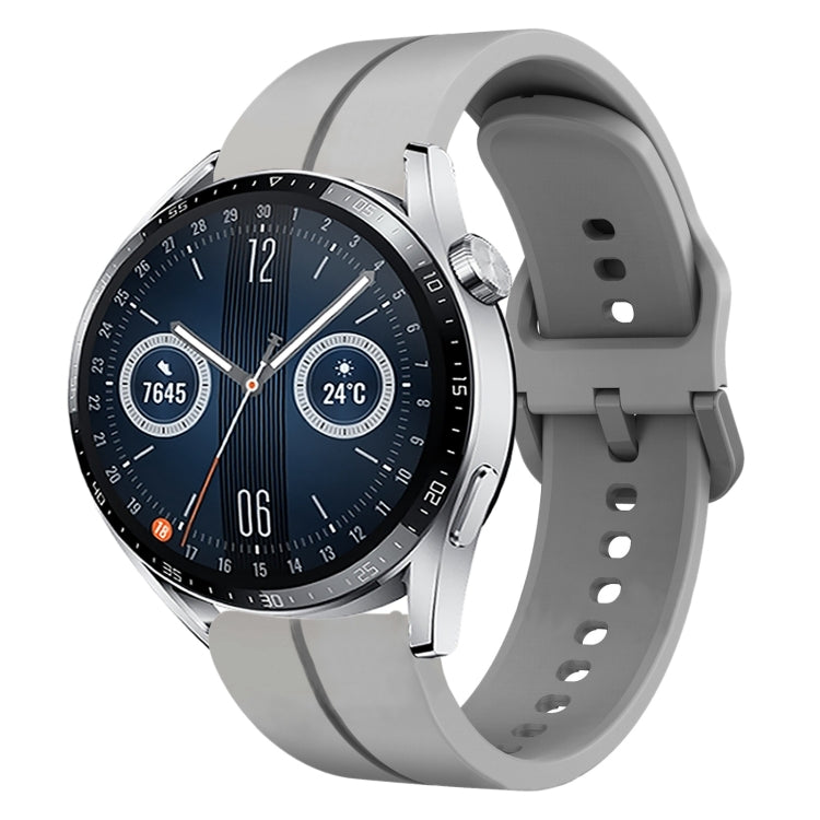 For Huawei Watch GT3 46mm 22mm Loop Silicone Watch Band
