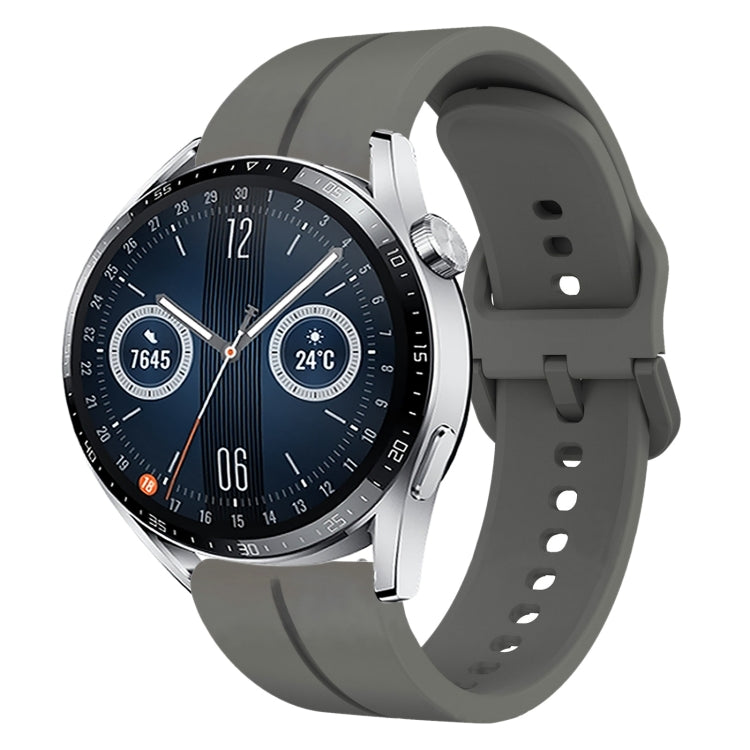 For Huawei Watch GT3 46mm 22mm Loop Silicone Watch Band