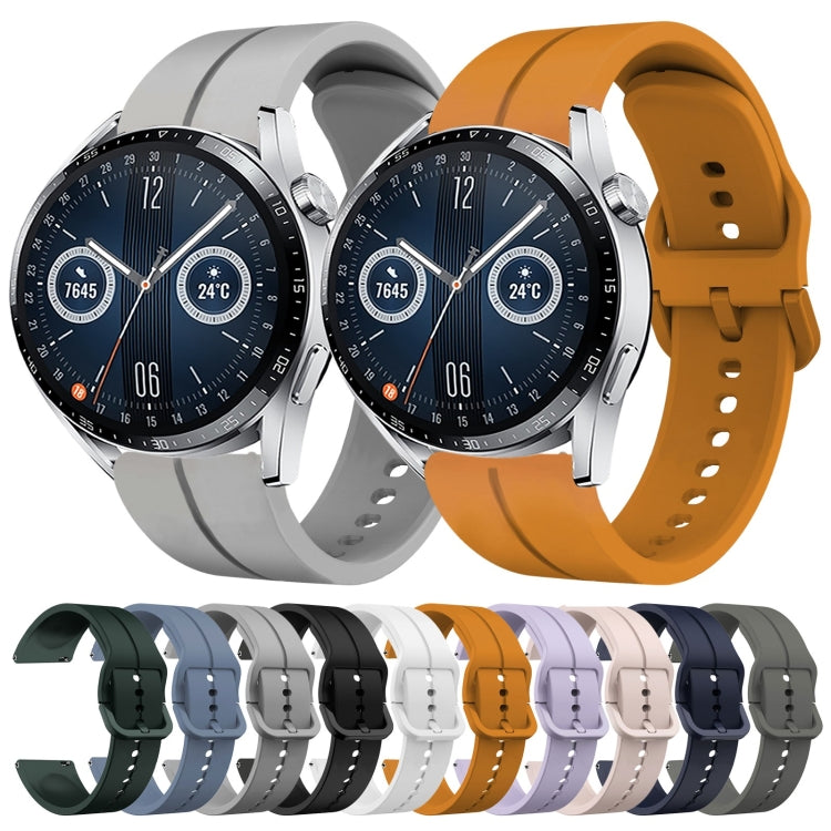 For Huawei Watch GT3 46mm 22mm Loop Silicone Watch Band