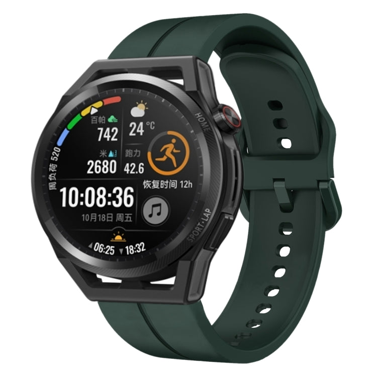 For Huawei Watch GT Runner 22mm Loop Silicone Watch Band