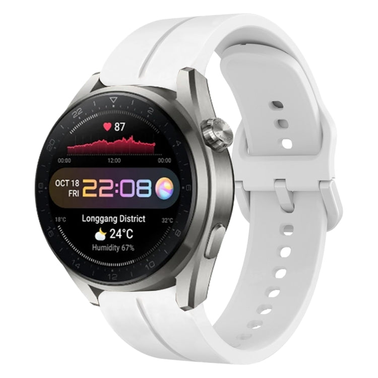 For Huawei Watch 3 Pro New 22mm Loop Silicone Watch Band