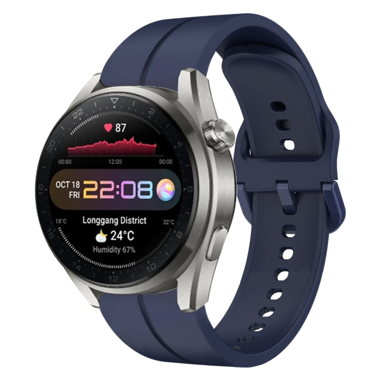 For Huawei Watch 3 Pro New 22mm Loop Silicone Watch Band