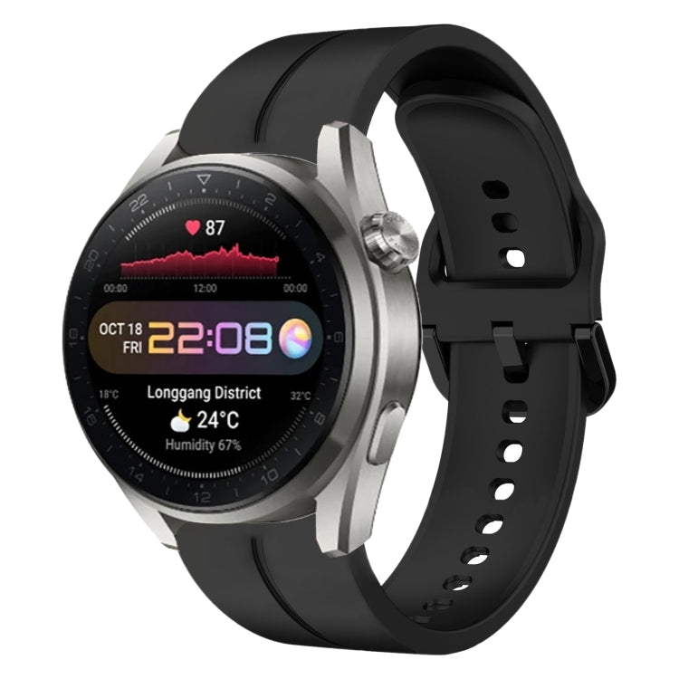 For Huawei Watch 3 Pro New 22mm Loop Silicone Watch Band