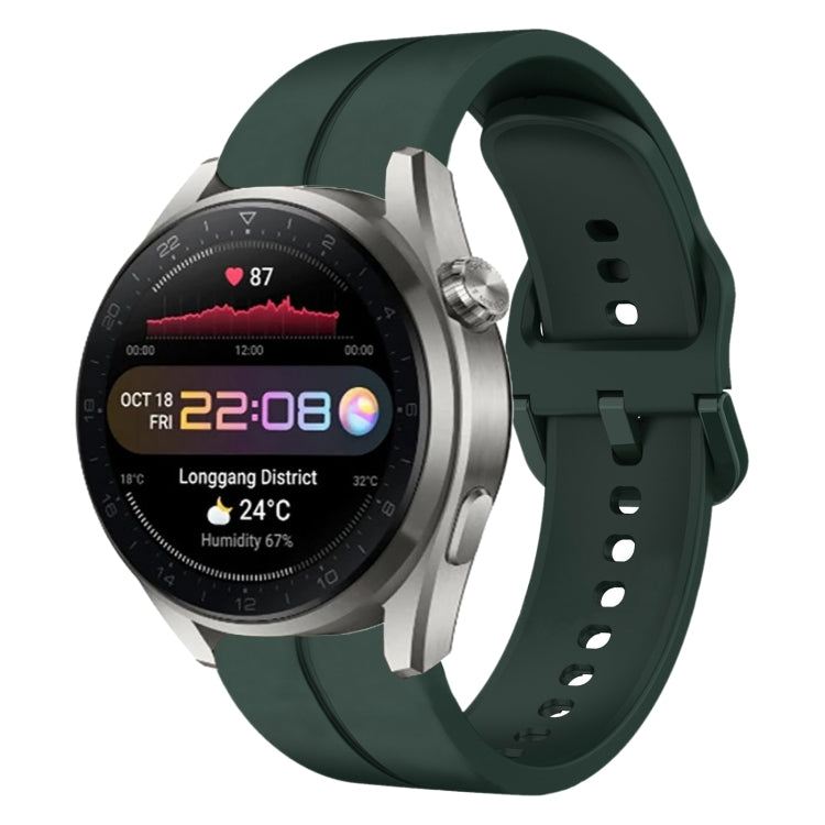 For Huawei Watch 3 Pro New 22mm Loop Silicone Watch Band