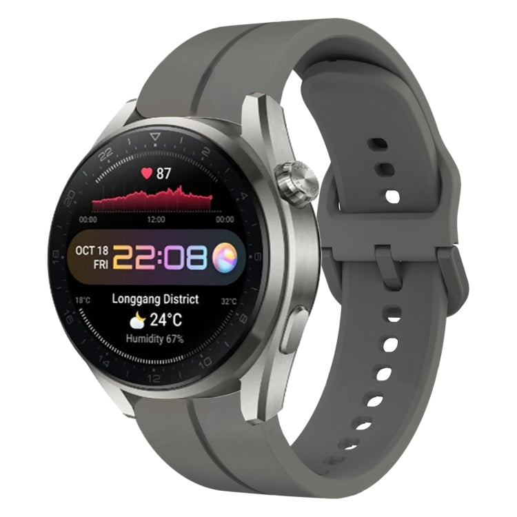 For Huawei Watch 3 Pro New 22mm Loop Silicone Watch Band
