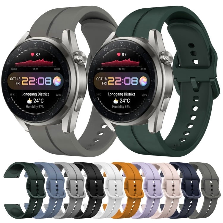For Huawei Watch 3 Pro New 22mm Loop Silicone Watch Band