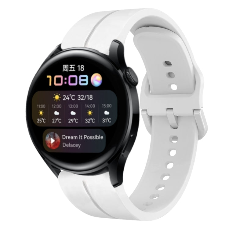For Huawei Watch 3 22mm Loop Silicone Watch Band