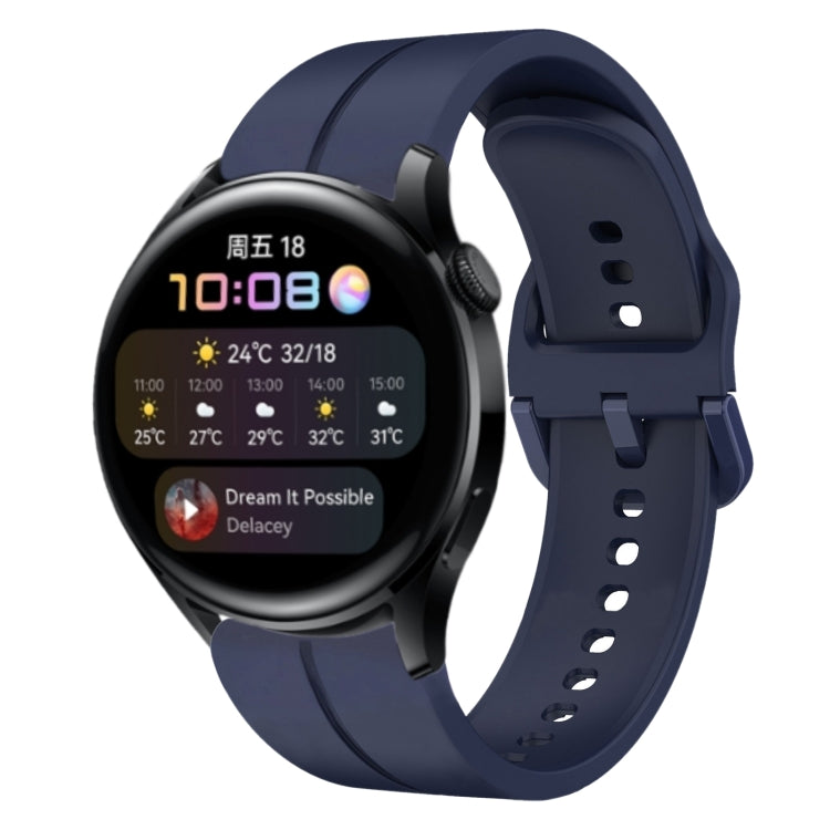 For Huawei Watch 3 22mm Loop Silicone Watch Band