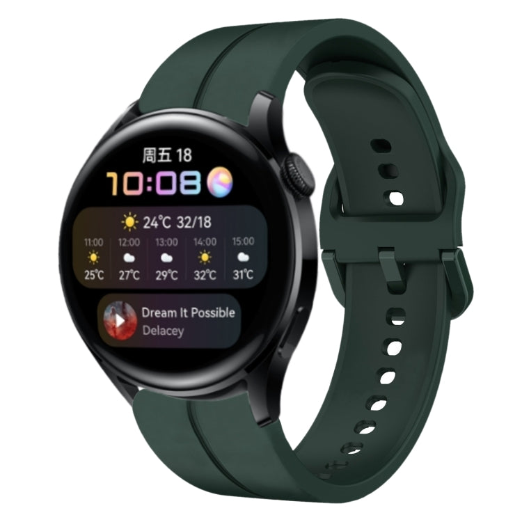 For Huawei Watch 3 22mm Loop Silicone Watch Band