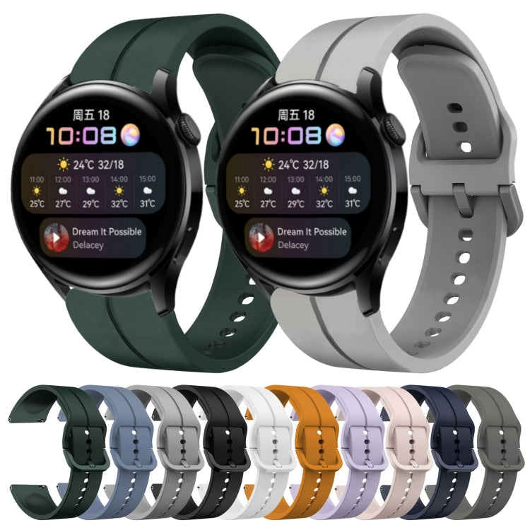 For Huawei Watch 3 22mm Loop Silicone Watch Band