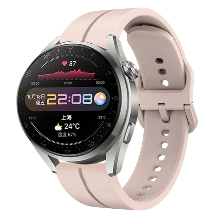 For Huawei Watch 3 Pro 22mm Loop Silicone Watch Band