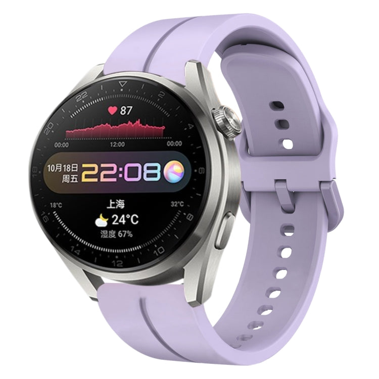 For Huawei Watch 3 Pro 22mm Loop Silicone Watch Band