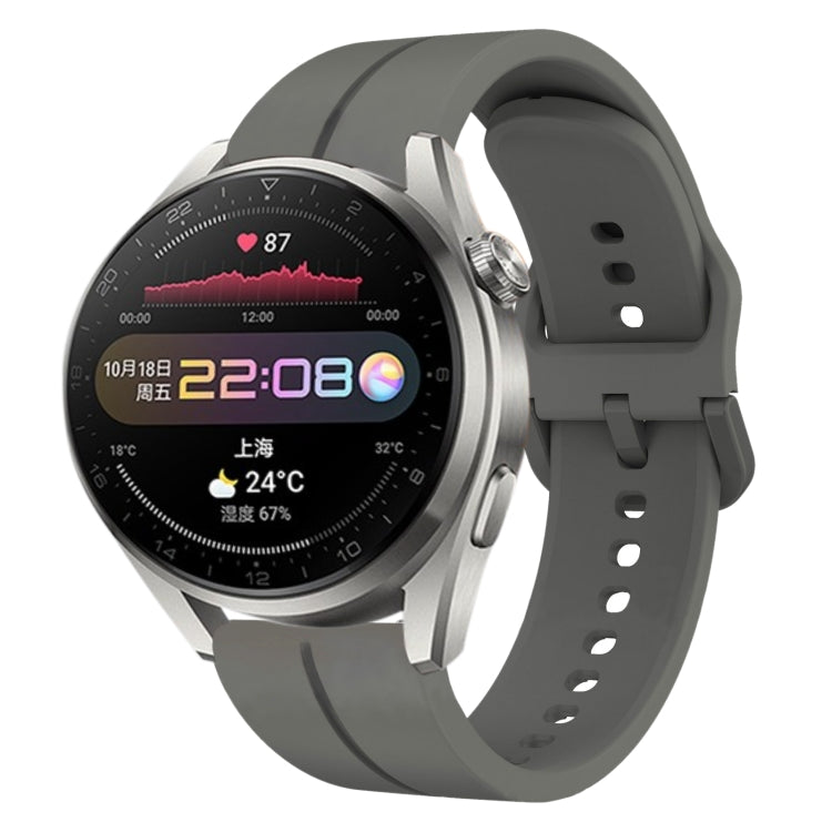 For Huawei Watch 3 Pro 22mm Loop Silicone Watch Band